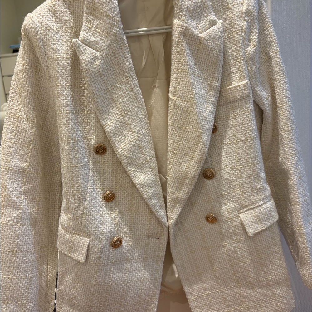 Commense Cream Beige Jacket Tag Display - Picture 3 of 3